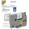 MEDIARANGE MRBTZ211 - Juodas - Inkjet - Permanent - Brother P-Touch 1000 - 1010 - 1080 - 1090 - 1260VP - 1280 - 1280DT - 1290 - 1750 - 1830VP - 18R - 2030VP,... - 6 mm - 8 m