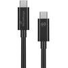 Kabelis USB MediaRange USB-C - USB-C 1.2 m Juodas (MRCS213)