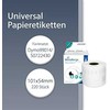 MediaRange Papieretiketten komp. Dymo 54x101mm 220 Stk.sw/ws