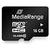 Atminties kortelė Atmintis micro SDHC 16GB C10 MR958 MEDIARANGE