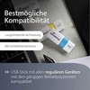 Pendrive MediaRange Color EDT. MR974 64GB Mėlyna, Baltas