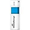 Pendrive MediaRange Color EDT. MR974 64GB Mėlyna, Baltas