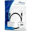 MediaRange Pechcord, U/UTP, Cat6, 2m, Juoda (MRC125)