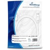 „MediaRange“ antenos kabelis 3 m baltas (MRCS163)