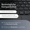 MediaRange Belaidė klaviatūra 64 Tasten Touchpad DE juodas