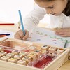 Melissa & Doug Rinkinys Mediniai antspaudai + Kreidelės Antspaudai 26 dizaino MelissaDoug rašalai