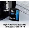 Lexar | Atminties kortelė | Professional 800x PRO | 32 GB | SDXC | Flash atminties klasė UHS-I