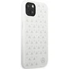 Mercedes MEHCP13LESPWH Apple iPhone 13 Pro/ 13 6,1″ baltos spalvos kietas dėklas Sidabrinis Stars Pattern