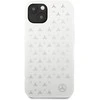 Mercedes MEHCP13LESPWH Apple iPhone 13 Pro/ 13 6,1″ baltos spalvos kietas dėklas Sidabrinis Stars Pattern