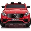 Ramiz Elektromobilis Mercedes GLC 63S, 4x4, Raudona