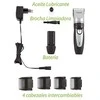 Mesko | Hair clipper for pets | MS 2826 | Corded/ Cordless | Juodas/Sidabrinis
