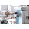 Royal Catering Wolf mašina daržovių mėsmalė pramoninė profesionali 800 kg/h 400 V 1500 W