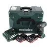 Akumuliatorinis suktuvas SSD 18 LTX 200 BL / 2x4.0 Ah LiHD, Metabo