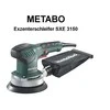 Ekscentrinis šlifuoklis SXE 3150, Metabo