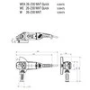 Kampinis šlifuoklis Metabo WE 26-230 MVT Quick