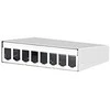 METZ CONNECT modulis AP korpusas 8 jungtys, grynai baltas, be komplektacijos