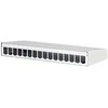 METZ CONNECT modulio AP korpusas 16 prievadų, grynai baltas, neįrengtas