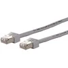 METZ CONNECT Patchkabel Cat.6 Ultraflex500 VoIP AWG 26 3,0 m grau