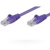 MicroConnect RJ-45 kt.5E U / UTP Violetinė 0.5m (B-UTP5005P)