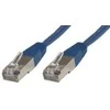 MicroConnect 1m Cat6 FTP - 1 m - RJ-45 - RJ-45 - Mėlyna