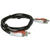 Kabelis MicroConnect RCA (Cinch) x2 - RCA (Cinch) x2 10m juodas (AUDCC10)