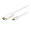 MicroConnect - Mini Displayport-HDMI, M/M, 5m, Baltas