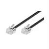 MicroConnect RJ-11 / RJ-11 (M / M) 6 m juodas (MPK186)