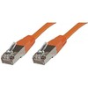 MicroConnect RJ-45/RJ-45 kat.6 F/UTP Oranžinė 3m (B-FTP603O)