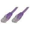 MicroConnect RJ-45 kt.6 10m violetinė (UTP610P)