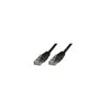 MicroConnect CAT 6 U / UTP 15m PVC juodas (B-UTP615S) kabelis