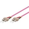 MicroConnect Fotooptinis Patchcord SC / UPC - SC / UPC, 50 / 125, OM4, 2m (FIB222002-4)