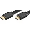Kabelis MicroConnect HDMI – HDMI 1.5m juoda (HDM19191.5V1.4FLAT)