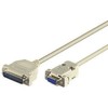 „MicroConnect Microconnect IBM029-2“ lygiagretusis kabelis Pilka 1,8 m DB25 DB9