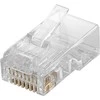 MicroConnect RJ45 MP8P8C kištukas, Neapžiūrėtas CAT6A, 10 vienetų (CON511- 10)