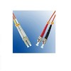 MicroConnect LC - ST - 62.5/125 - 0.5 m - LC - ST - Male/Male - Oranžinis