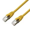 MicroConnect CAT6A S/FTP 15m Geltona LSZH