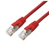 MicroConnect CAT6A UTP 3m raudonasis LSZH