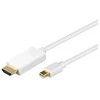 Kabelis MicroConnect DisplayPort Mini – HDMI 1m balta (MDPHDMI1)