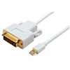Kabelis MicroConnect DisplayPort Mini – DVI-D 1m balta (MDPDVI1)