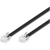 MicroConnect Modular Straight RJ12 6C/6P 6m