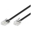 MicroConnect RJ-11 / RJ-45 (M / M) 6m Juoda (MK456S)
