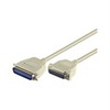 MicroConnect DB-25 – Centronics 36 kontaktų, 2m, Pilka (PRIGL2)