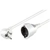 MicroConnect Schuko ilgintuvas, M-F, 3m, balta (PE140300W)
