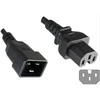 MicroConnect Maitinimo laidas C20 - C15 1,8m
