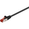 MicroConnect Patrikas STP, CAT6, LSSH, 10m, Juoda (STP610S)
