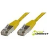 MicroConnect RJ-45/RJ-45 kat.6 0.5m Geltonas (SSTP6005Y)