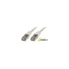 MicroConnect RJ-45 kt.6 0,5 m Balta (SSTP6005W)
