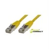 MicroConnect RJ-45/RJ-45 kat.6 0.5m Geltonas (SSTP6005Y)