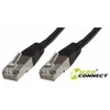 MicroConnect RJ-45 kt.6 15m Juoda (SSTP615S)