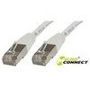 „MicroConnect“ RJ-45 / RJ-45 kat. 6 1m Balta (SSTP601W)
